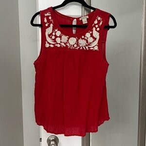 Lucky Brand Red Tank